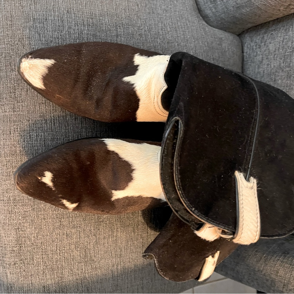 Real cow suede custom (head turning) boots